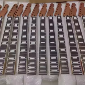 Block Inlay Roasted Maple Rosewood Slab Tele Stainless Steel Rolled Medium Jumbo Satin Nitro Finish (Copy) (Copy)
